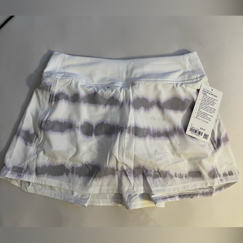 Lululemon Pace Rival MR Skirt - Long size 6